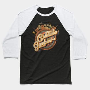 Tour Music Designs Vintage Retro - donal glover Baseball T-Shirt